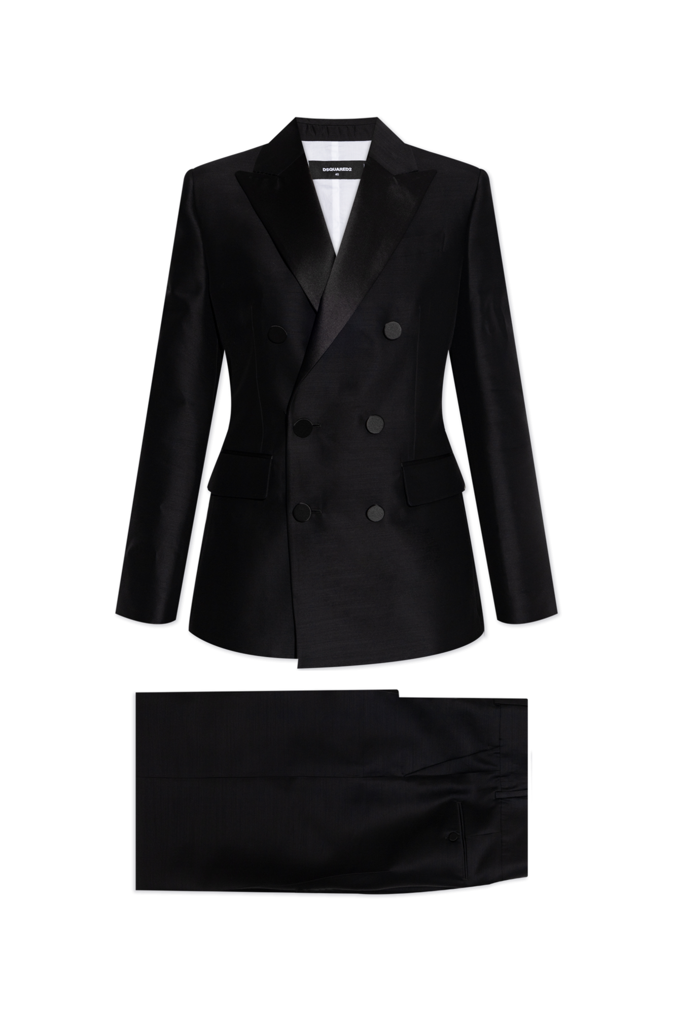 Black Wool suit Dsquared2 - Vitkac Italy